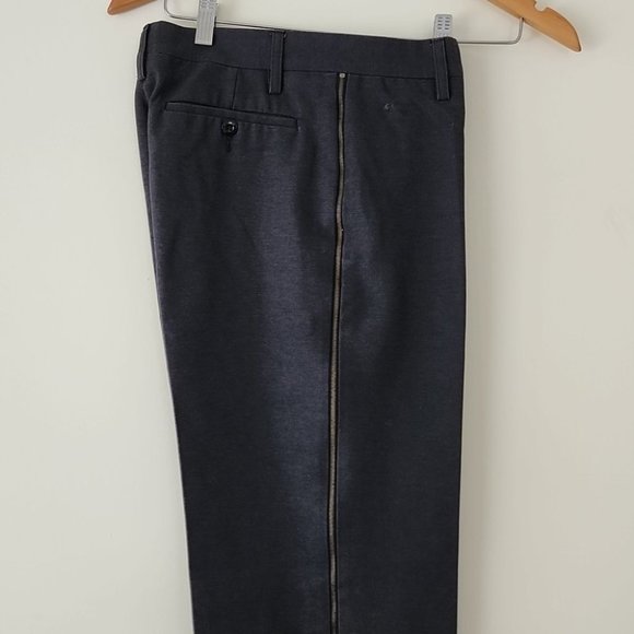 Barbara Bui Initials Washed Black Denim Side Zipper Pants M w28 D4 - Picture 9 of 14